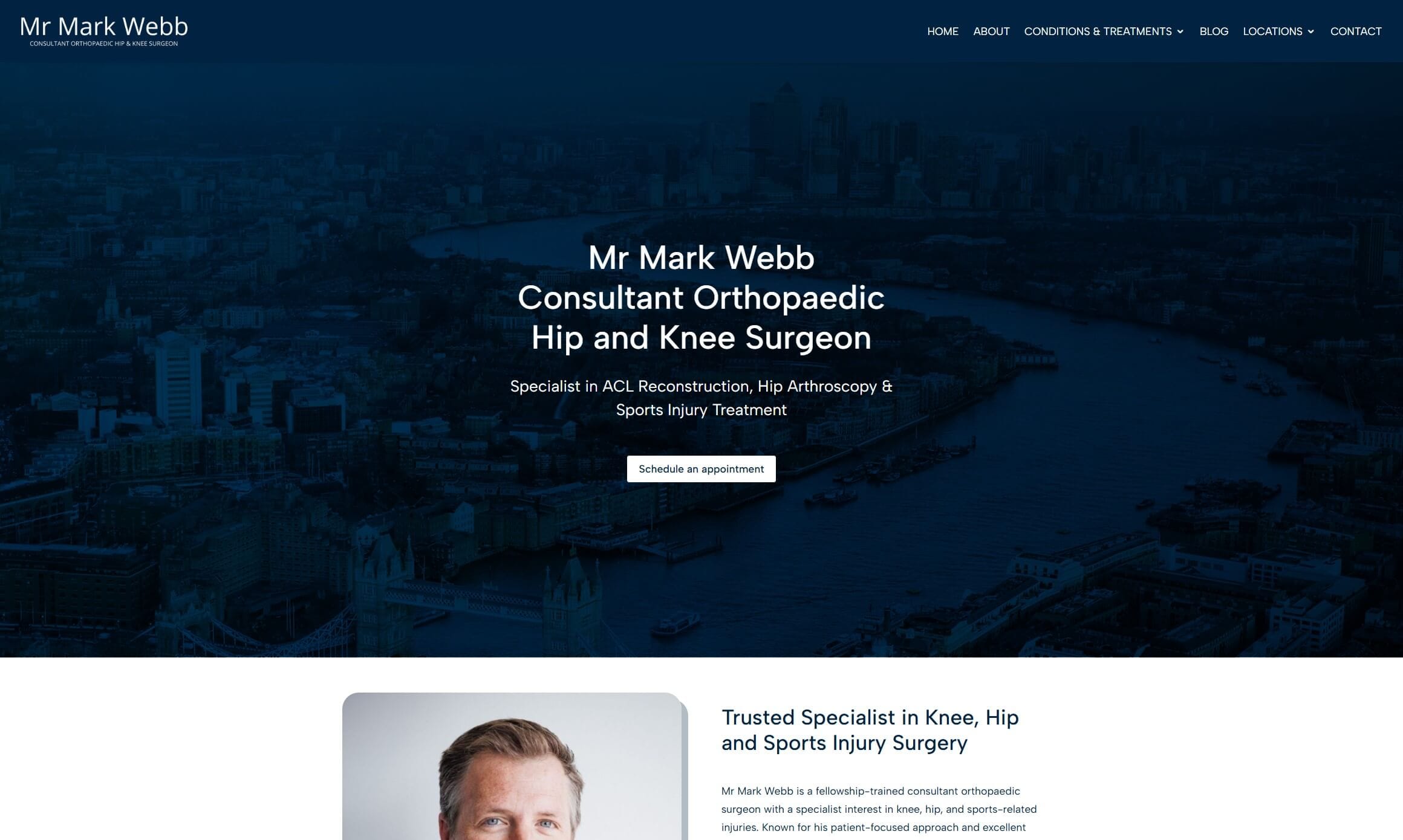 mr mark webb home page